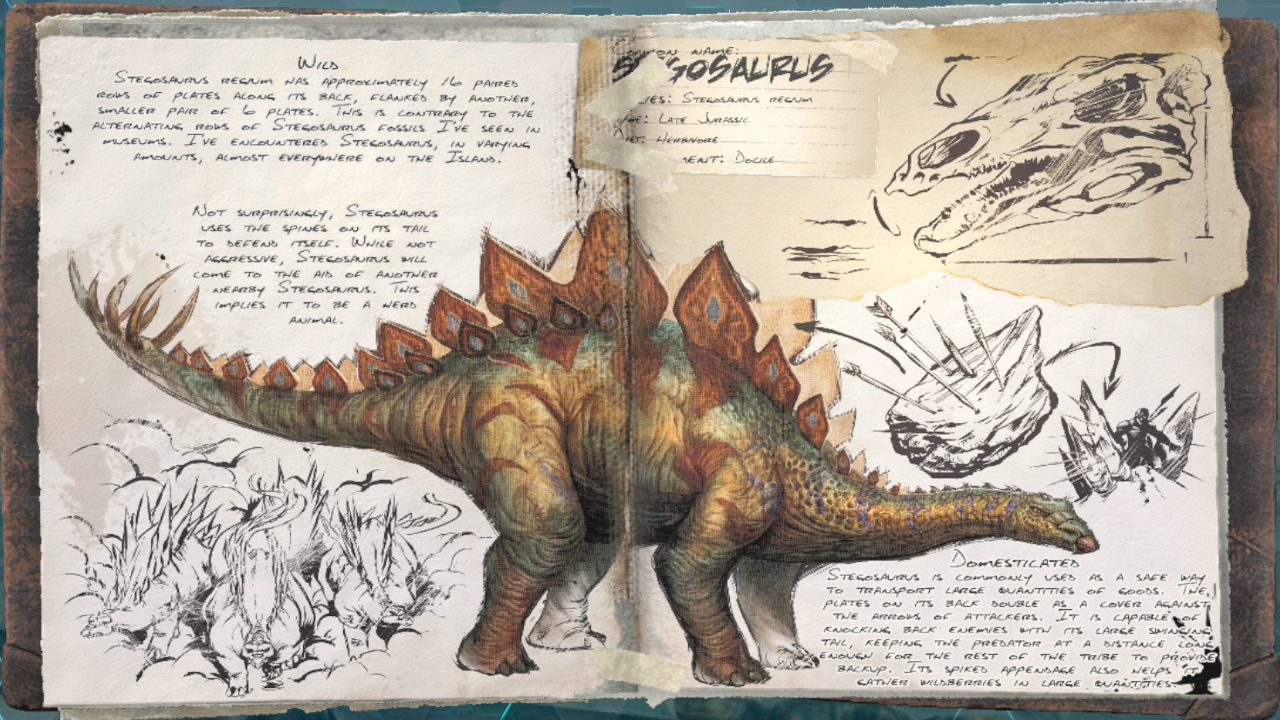 Ps4 Ark ステゴサウルス Stegosaurus ゲームは好きだが上手くない